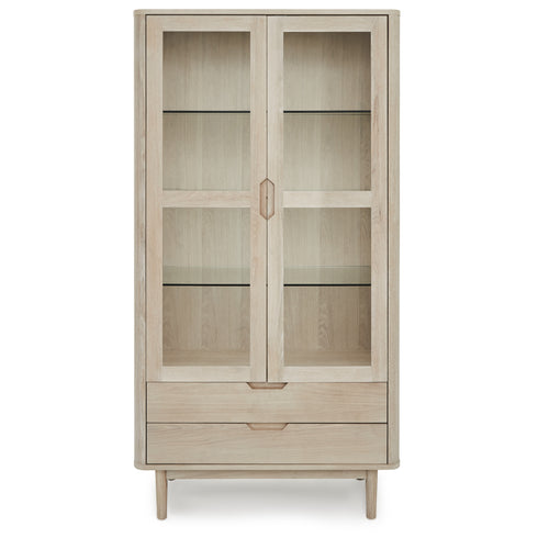 Display Cabinet Nyborg - White Oil